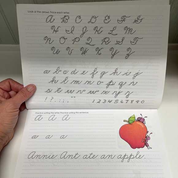 Lot of Two - The Boys' Doodle Book and Cursive Writing Workbook for Kids Unused - Picture 12 of 14